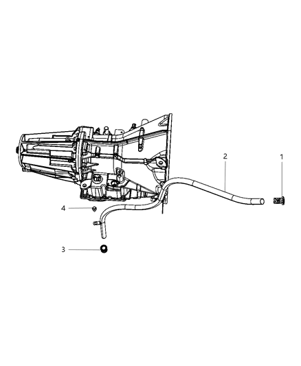 2011 Dodge Nitro Oil Filler Tube & Related Parts Diagram 1 - Thumbnail
