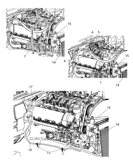 2006 Jeep Grand Cherokee Valve A/C Expansion Diagram for 5143544AB