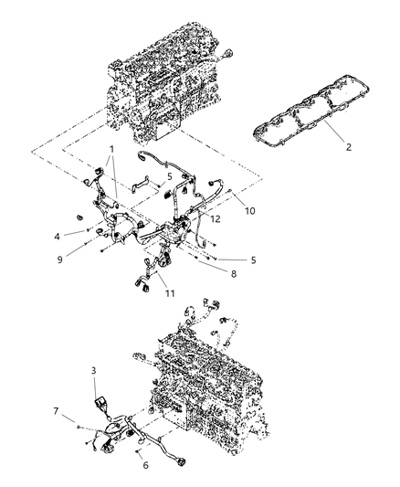 2011 Ram 3500 Cab Chassis Wiring - Engine Diagram 1 - Thumbnail
