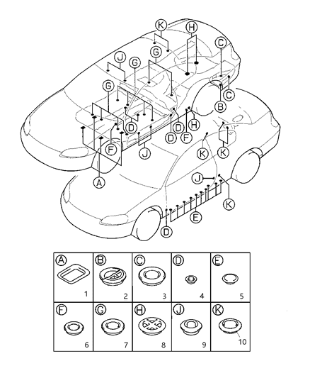 2002 Chrysler Sebring Coupe Plugs Diagram