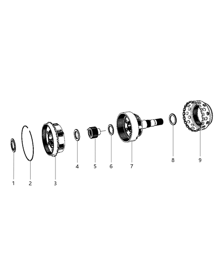 2019 Ram 3500 Pickup Gear Train Diagram 7 - Thumbnail