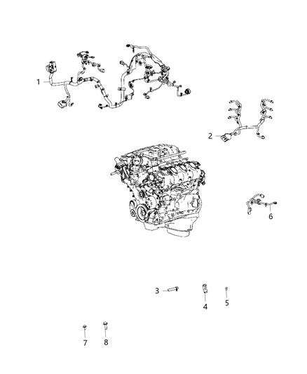 2020 Jeep Grand Cherokee Wiring, Engine Diagram 1 - Thumbnail