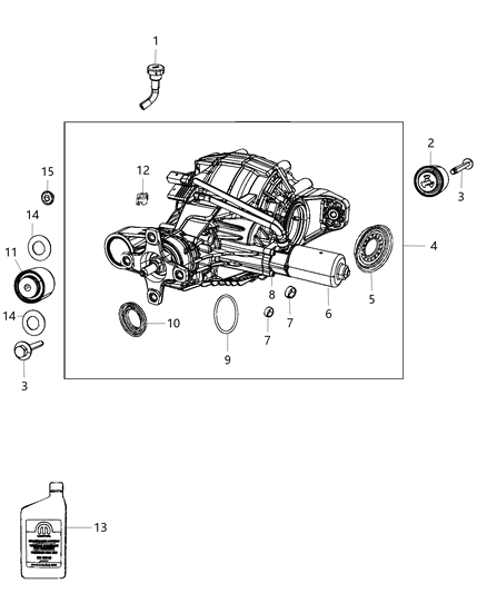 2011 Jeep Grand Cherokee Vent Axle Diagram for 68084188AA