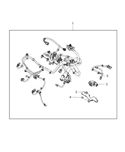 2019 Jeep Renegade Wiring, Engine Diagram 1 - Thumbnail