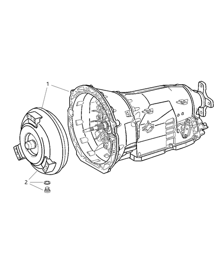2005 Dodge Magnum Transmission Assembly Diagram 3 - Thumbnail