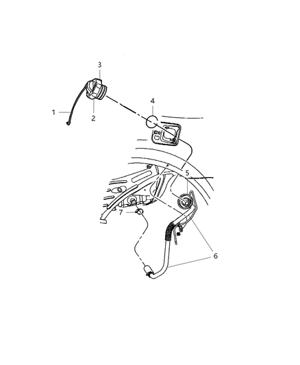 2010 Chrysler 300 Boot Clip Diagram for 4581436AB