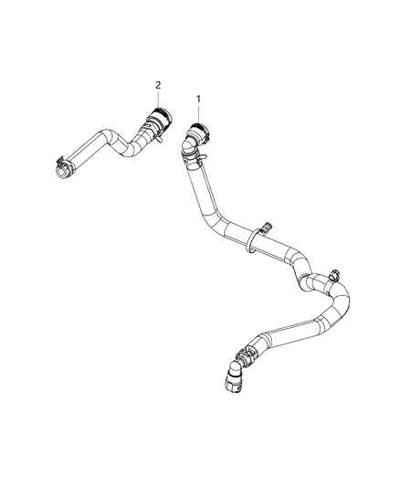2020 Jeep Wrangler Heater Plumbing Diagram 3 - Thumbnail