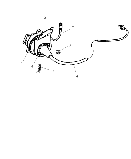 2000 Dodge Durango Speed Control of Fuel Diagram