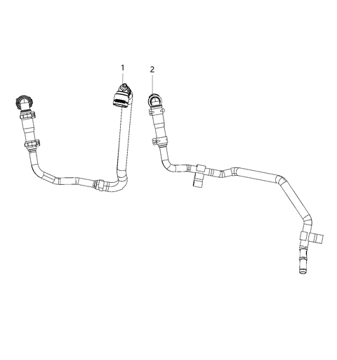 2020 Jeep Wrangler Heater Plumbing Diagram 1 - Thumbnail