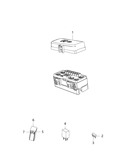 2013 Ram 4500 Power Distribution Center Diagram 2 - Thumbnail