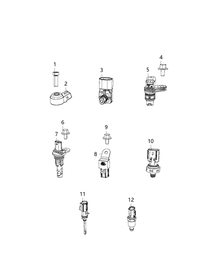 2021 Ram 1500 Sensors, Engine Diagram 4 - Thumbnail