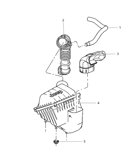2004 Jeep Liberty Crankcase Ventilation Diagram 2 - Thumbnail