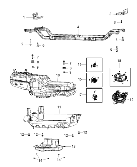 2020 Jeep Cherokee Diesel Exhaust Fluid System Diagram 2 - Thumbnail