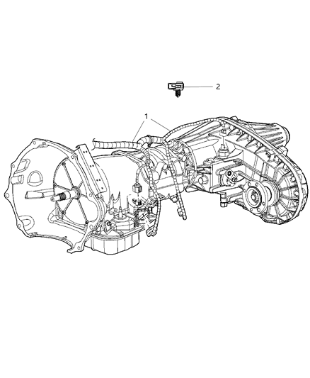 2014 Ram 3500 Cab Chassis Wiring - Transmission Diagram 1 - Thumbnail