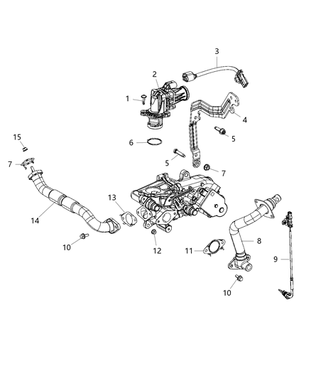 2021 Jeep Wrangler EGR System Diagram 3 - Thumbnail