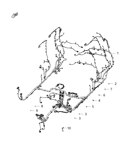 2020 Ram 1500 Classic Wiring - Body Diagram 2 - Thumbnail