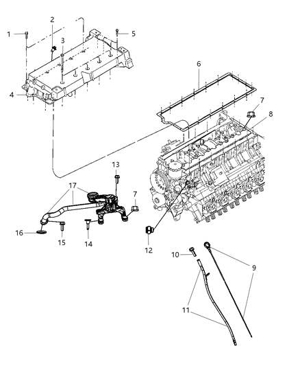 2008 Dodge Viper Jack Screw Diagram for 6509085AA