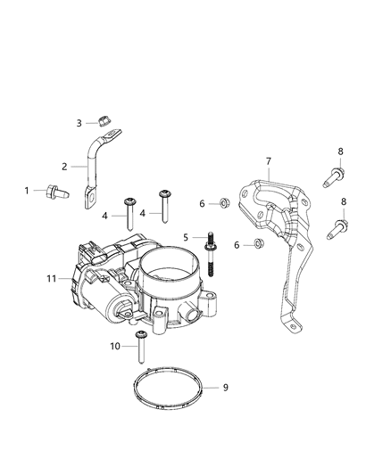2015 Jeep Cherokee Throttle Body Diagram 2 - Thumbnail