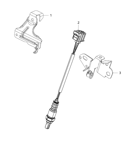 2017 Jeep Grand Cherokee Oxygen Sensors Diagram 4 - Thumbnail