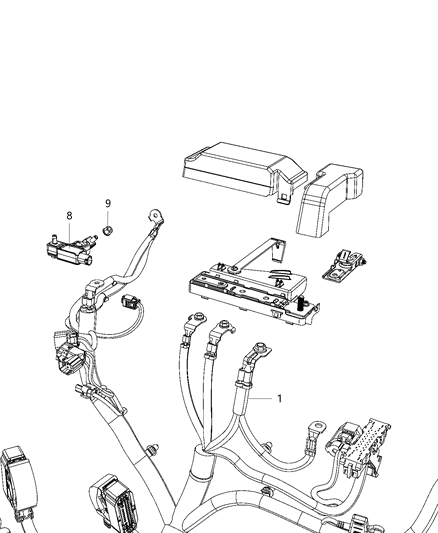2020 Ram 5500 Wiring, Battery Diagram 2 - Thumbnail
