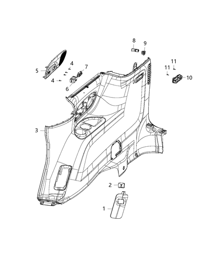 2020 Chrysler Voyager Power Inverter Outlet Diagram 3 - Thumbnail