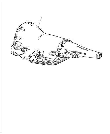 2001 Dodge Ram Wagon Transmission Diagram 1 - Thumbnail