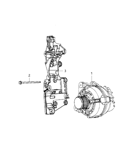2007 Dodge Caliber Alternator Diagram 2 - Thumbnail