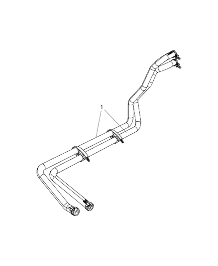 2009 Dodge Ram 2500 Heater Plumbing Diagram 1 - Thumbnail