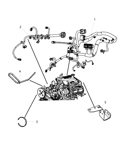 2009 Jeep Wrangler Wiring - Engine Diagram 2 - Thumbnail