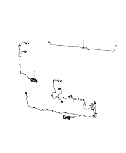 2020 Ram 1500 New Style Wiring - Door & Liftgate Diagram 2 - Thumbnail