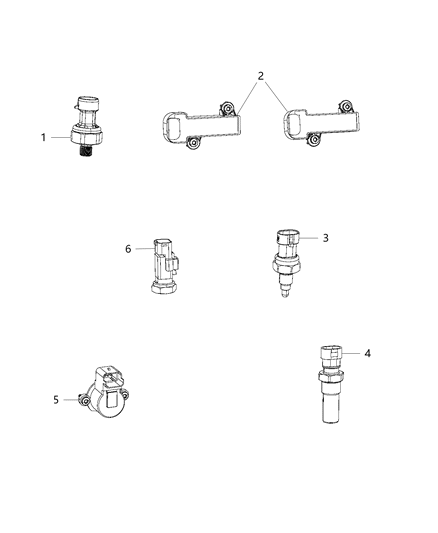 2016 Ram ProMaster 2500 Sensors - Drivetrain Diagram 1 - Thumbnail