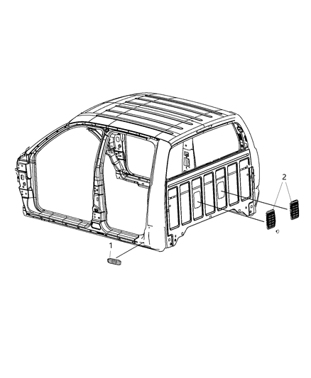 2020 Ram 1500 New Style Air Duct Exhauster Diagram