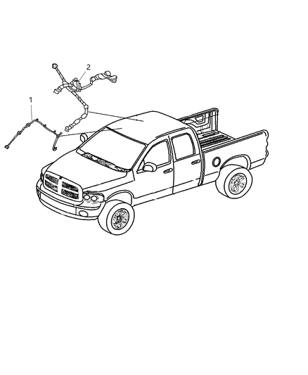 2011 Ram 3500 Pickup Wiring Overhead Diagram