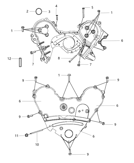 2010 Dodge Challenger Timing System Diagram 1 - Thumbnail