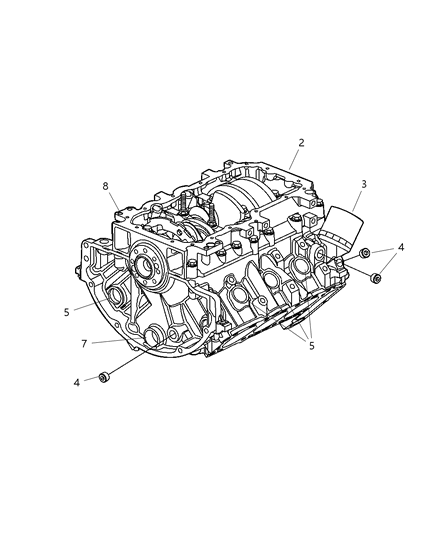 2002 Jeep Liberty Cylinder Block Diagram 2 - Thumbnail