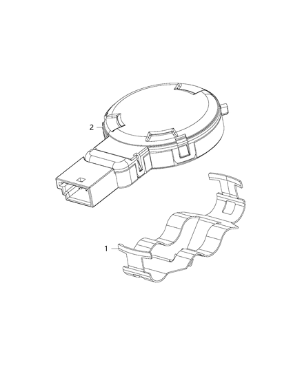 2020 Dodge Challenger Sensors - Body Diagram 2 - Thumbnail