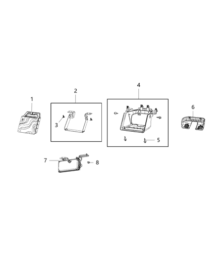2021 Jeep Wrangler Adaptive Speed Control Diagram 1 - Thumbnail