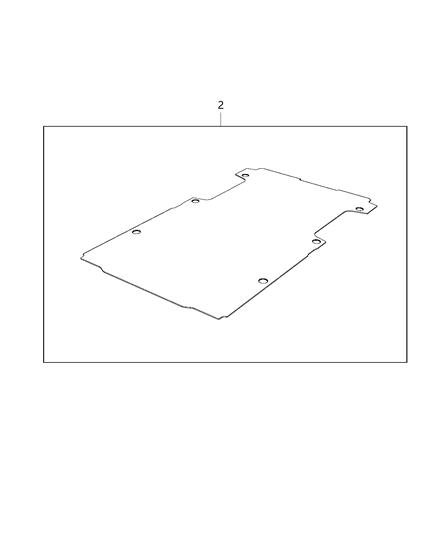 2014 Ram ProMaster 3500 Conversion Kit, Cargo Diagram 6 - Thumbnail