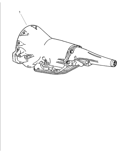 1999 Dodge Ram Wagon Transmission Diagram 1 - Thumbnail