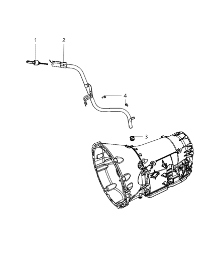 2014 Jeep Wrangler Oil Filler Tube & Related Parts Diagram 2 - Thumbnail