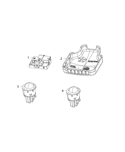 2020 Ram 1500 Classic Sensors - Body Diagram 5 - Thumbnail