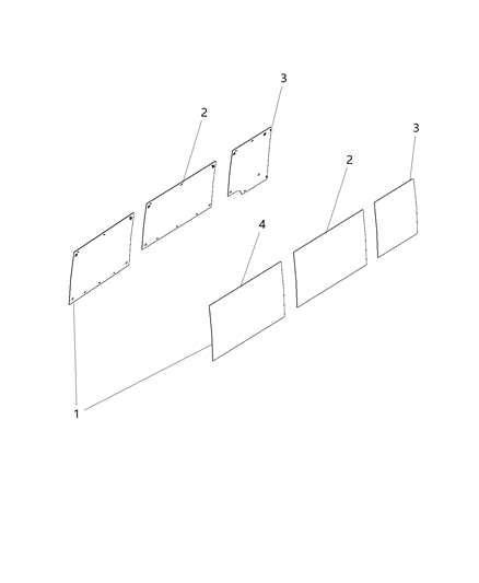 2015 Ram ProMaster 2500 Absorber Spacer Diagram for 68095768AA