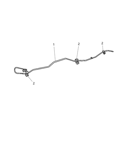 2008 Chrysler Aspen Fuel Lines & Related Diagram 1 - Thumbnail