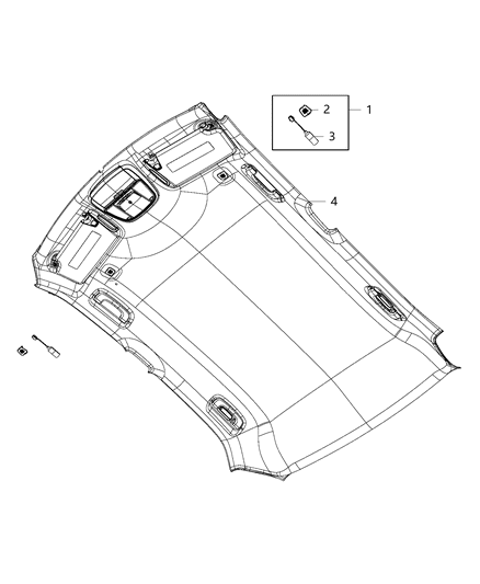 2020 Chrysler 300 Audio Microphone Diagram