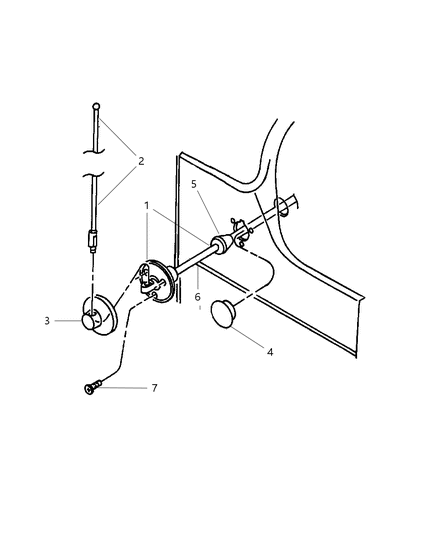 2000 Jeep Wrangler Antenna of Instrument Panel And Radios And Consoles Diagram