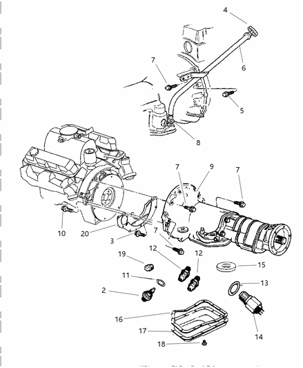 1999 Dodge Durango Case & Related Parts Diagram 3 - Thumbnail