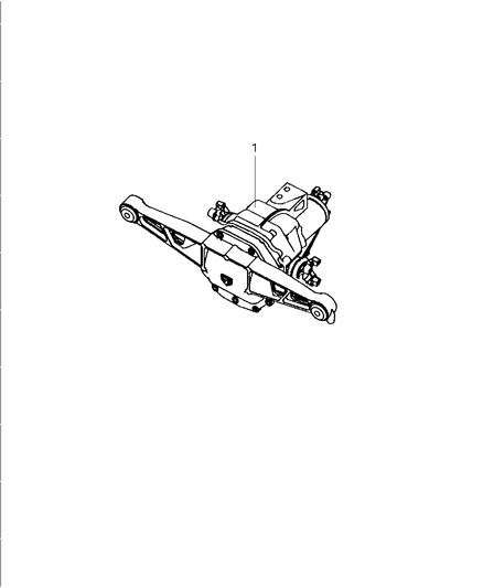 2002 Dodge Viper Ring & Pinion, Rear Diagram for 4763897AC