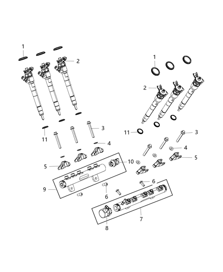 2014 Jeep Grand Cherokee Fuel Rail Diagram 2 - Thumbnail