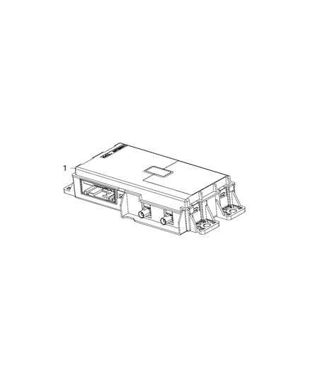 2020 Ram 1500 Classic Modules, Body Diagram 10 - Thumbnail