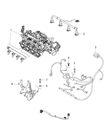 2019 Jeep Compass Wiring, Engine Diagram 1 - Thumbnail